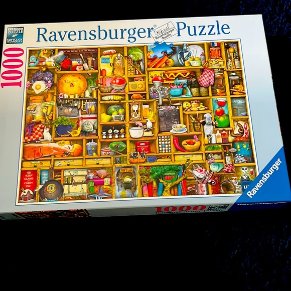Games 13 Kitchen Cupboard Ravensburger Puzzle 100pc Poshmark
